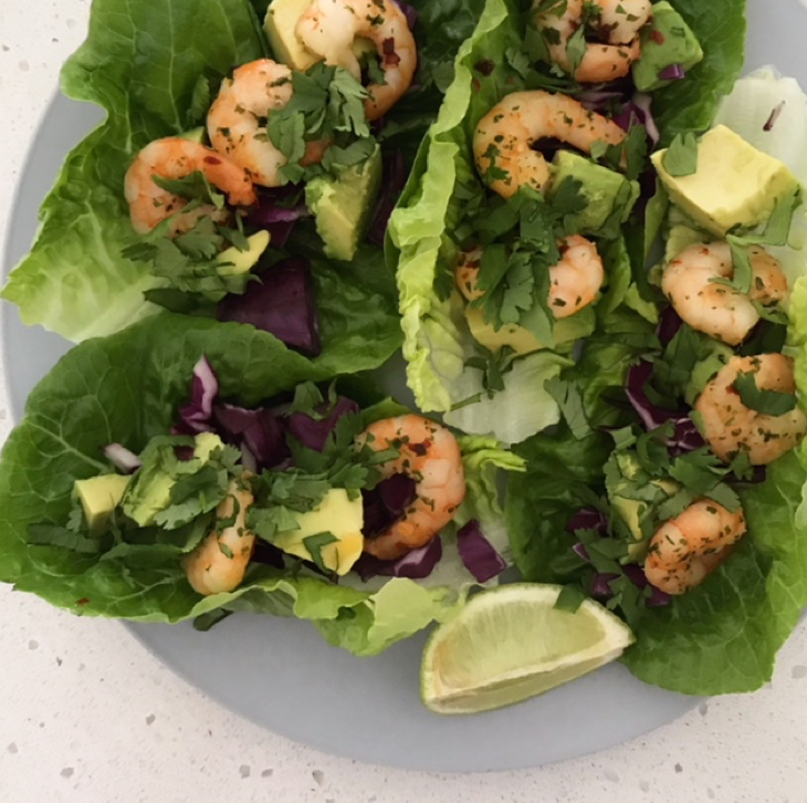 Kindred Recipes: Spicy Prawn Lettuce Cups